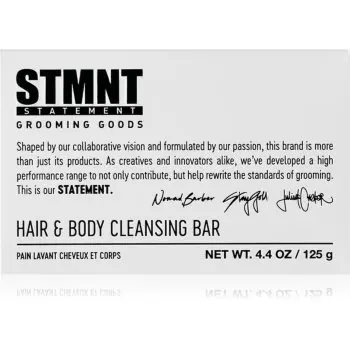 STMNT Care Hair & Body Cleansing Bar săpun solid pentru curățare pentru păr, barbă și corp