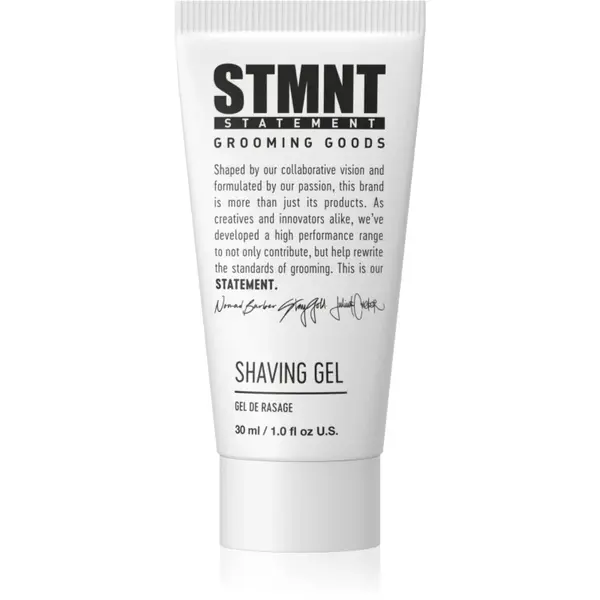 STMNT Care Shaving Gel gel pentru bărbierit 30 ml