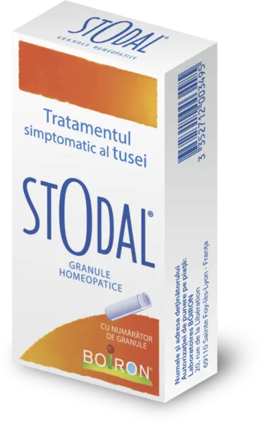 Stodal granule heomeopate, Boiron | 2 tuburi x 4 g