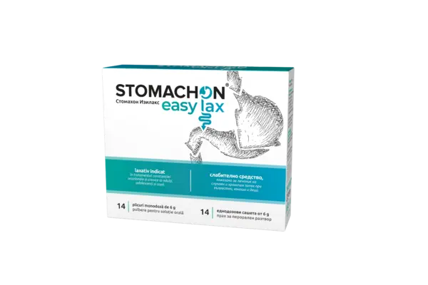Stomachon Easylax, 14 plicuri, NaturPharma
