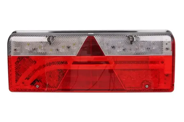 Stop spate dreapta EUROPOINT III (LED, 24V, cu intermitent, cu far de ceata, marsarier, cu stop, lumina de parcare, reflector triunghiular, conector: 4x 2PIN ASS2 7PIN)