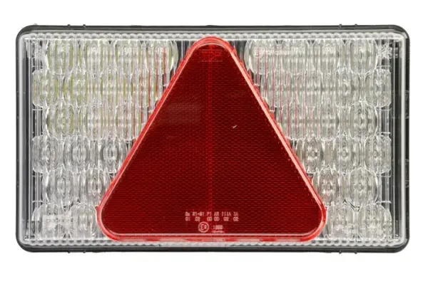 Stop spate dreapta MULTI LED (LED, 12V, cu intermitent, lumina de marsarier, cu stop, lumina de parcare, reflector triunghiular, conector: ASS2 7PIN)