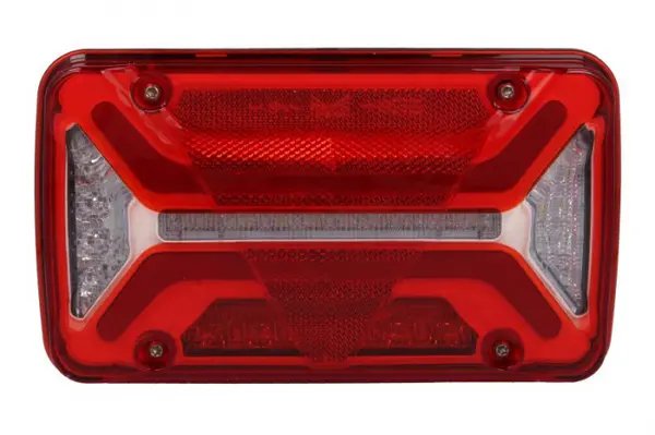 Stop spate dreapta MULTILED III (LED, 12 24V, cu intermitent, cu far de ceata, marsarier, cu stop, lumina de parcare, reflector triunghiular, conector: ASS2 7PIN) potrivit ADR