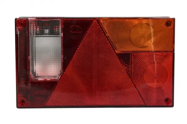 Stop spate dreapta MULTIPOINT I (C5W P21 5W P21W, 12V, cu intermitent, lumina de marsarier, cu stop, lumina de parcare, cu iluminare placuta, reflector triunghiular, numar conexiuni: 5, grommet)
