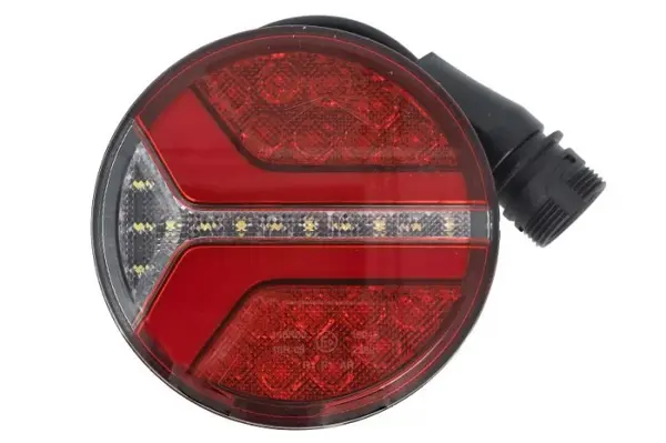 Stop spate stanga dreapta ECOrotund (LED, 12 24V, cu lumina de ceata, lumina de marsarier, lumina parcare, fara proiector, lungime cablu: 0,3m, surub, conector: ASS2 2PIN ASS2 7PIN)