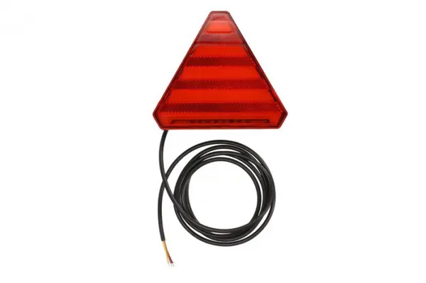 Stop spate stanga dreapta (LED, 12 24V, cu intermitent, cu stop, lumina de parcare, reflector triunghiular, lungime cablu: 0,2m, 163x143x40mm)
