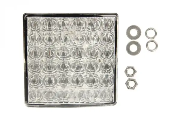 Stop spate stanga dreapta (LED, 24V, cu intermitent, lungime cablu: 0,5m 80x80mm)