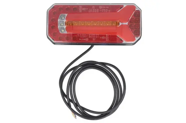 Stop spate stanga (LED, 12 24V, cu intermitent, cu far ceata, lumina de marsarier, cu stop, lumina de parcare, cu iluminare placuta, reflector)