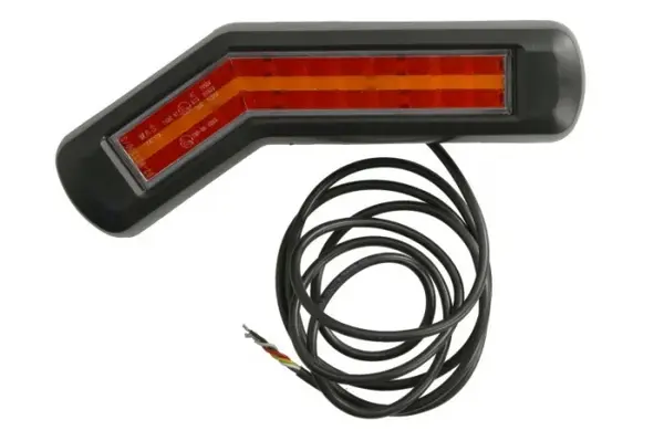 Stop spate stanga (LED, 12 24V, cu intermitent, cu stop, lumina de parcare, fara proiector, indicator dinamic, lungime cablu: 0,2m, 269x109 62x47,7mm)