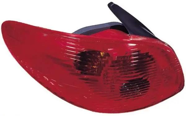 Stop tripla lampa spate dreapta (Semnalizator rosu, culoare sticla: rosu) PEUGEOT 206 HATCHBACK 2003-2009