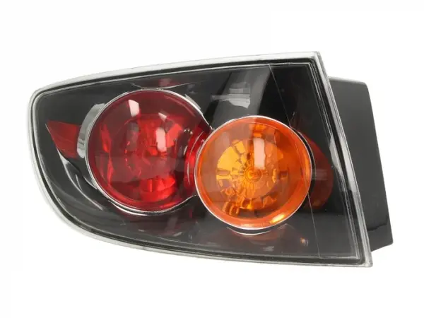 Stop tripla lampa spate stanga ( exterior , Semnalizator portocaliu, culoare sticla alb) MAZDA 3 LIMUZINA 2003-2006