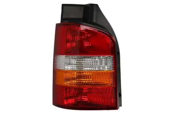 Stop tripla lampa spate stanga (Semnalizator portocaliu, culoare sticla: rosu) VW TRANSPORTER BUS CAROSERIE 2003-2009