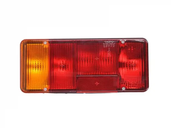 Stop tripla lampa spate stanga (Semnalizator portocaliu, culoare sticla: rosu) IVECO DAILY PLATFORMA SASIU 1998-2006
