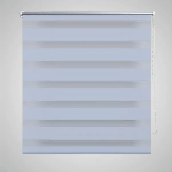Stor zebra 50 x 100 cm alb