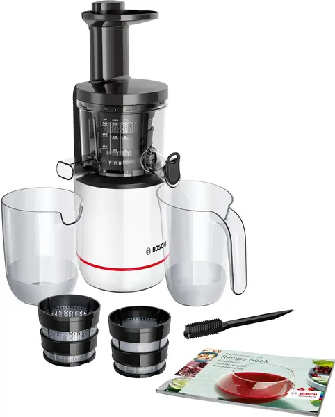 Storcător de fructe Bosch - MESM500W, 150 W, alb/negru