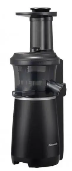 Storcator de fructe si legume Panasonic MJ-L501KXE, cu melc (Negru)