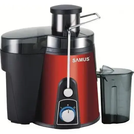 Storcator de fructe si legume Samus TWISTER, 800W (Rosu/Negru)
