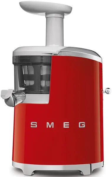 Storcător de fructe Smeg - SJF01RDEU, 150W, roșu