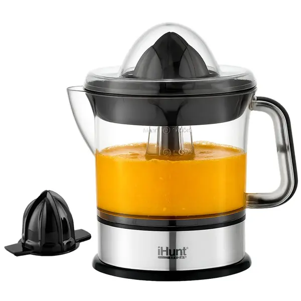 Storcator iHunt Bro Citrus Juicer, 0.7L, 40W, Pornire Automata, Recipient BPA Free, Componente Detasabile, Capac Anti-Praf