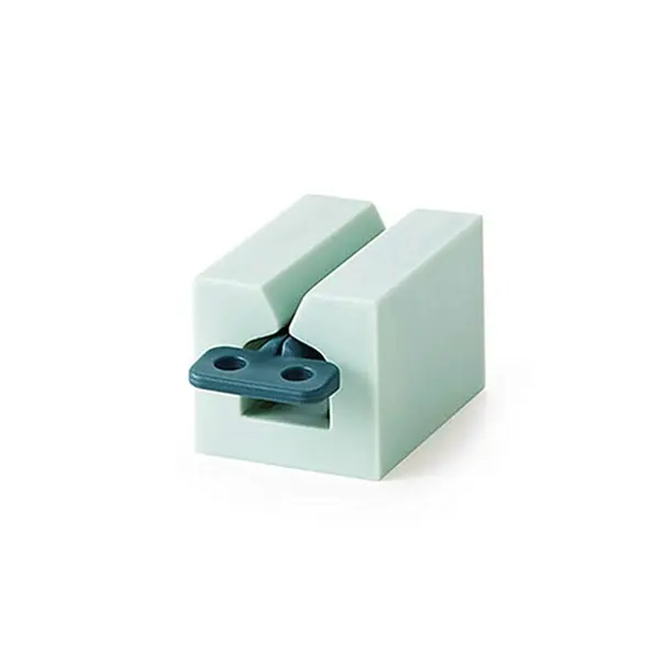 Storcator Tub, ZAMO, pentru Pasta de Dinti, Gel sau Crema, cu Cheie, Plastic PP, Intrebuintare Universala, Turcoaz