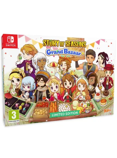 Story Of Seasons Grand Bazaar Limited Edition PC|Nintendo Switch