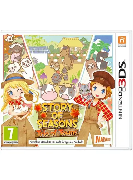 Story Of Seasons Trio Of Towns Nintendo 3DS