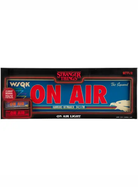 Stranger Things 5 On Air Light Wsqk