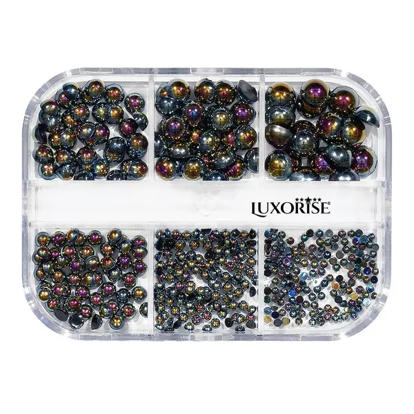 Strasuri Unghii LUXORISE Galaxy Diva, 6 modele
