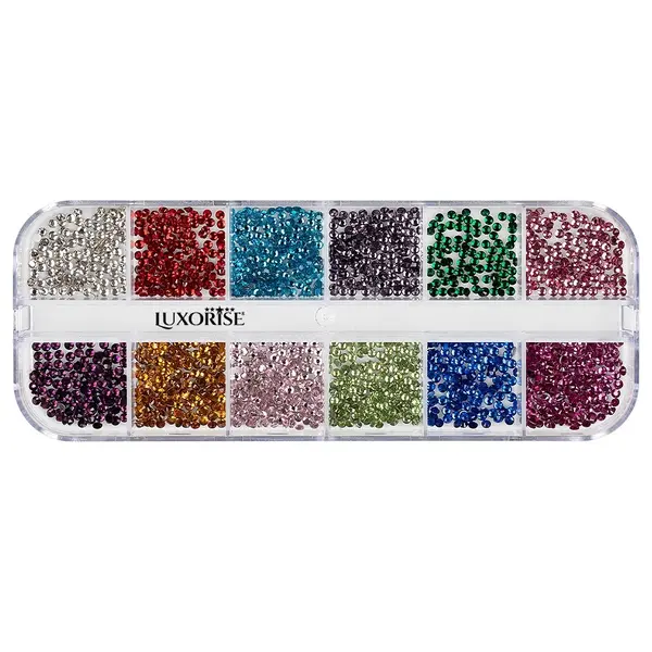 Strasuri Unghii LUXORISE, Joy Glare, 12 modele