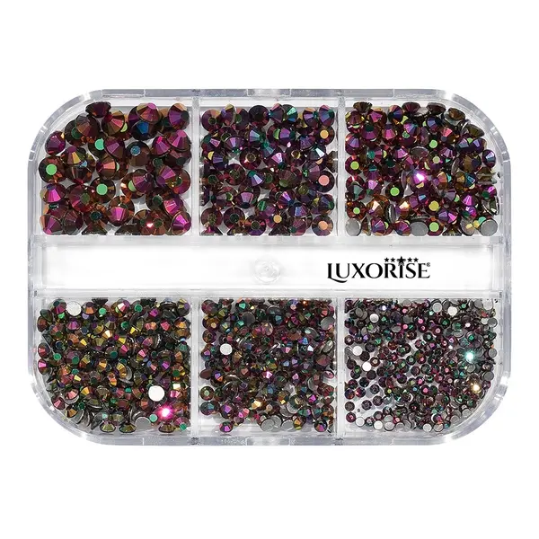 Strasuri Unghii LUXORISE Magic Box, 6 modele
