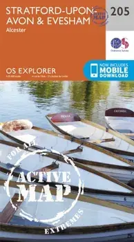 Stratford-Upon-Avon and Evesham. September 2015 ed, Sheet Map/Ordnance Survey