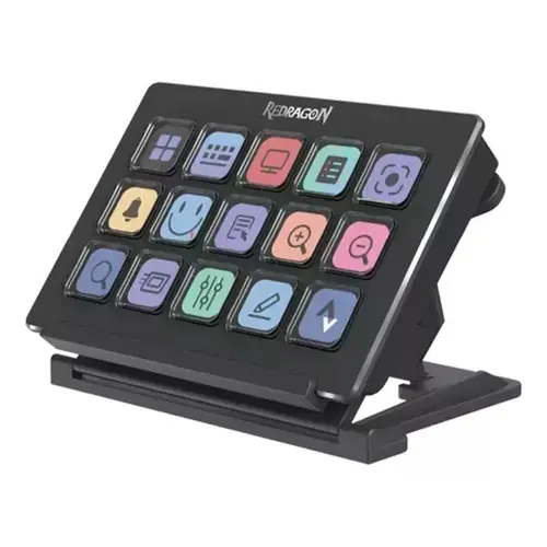 Stream station Redragon Streamcraft, USB, Negru