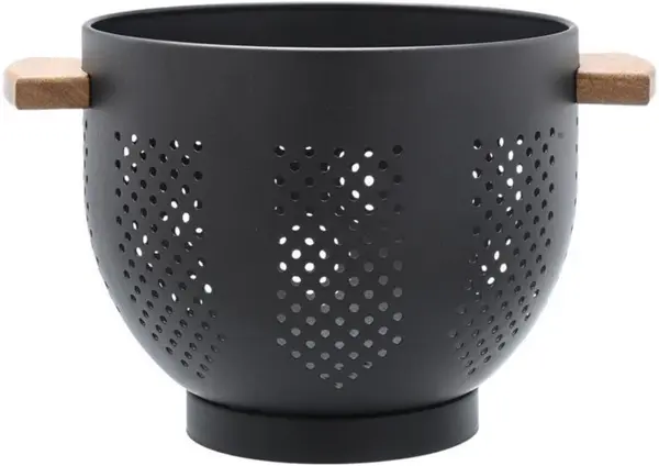 Strecurătoare metalică pentru paste cu mânere Estia – Allure, 22 x 22 x 18 cm