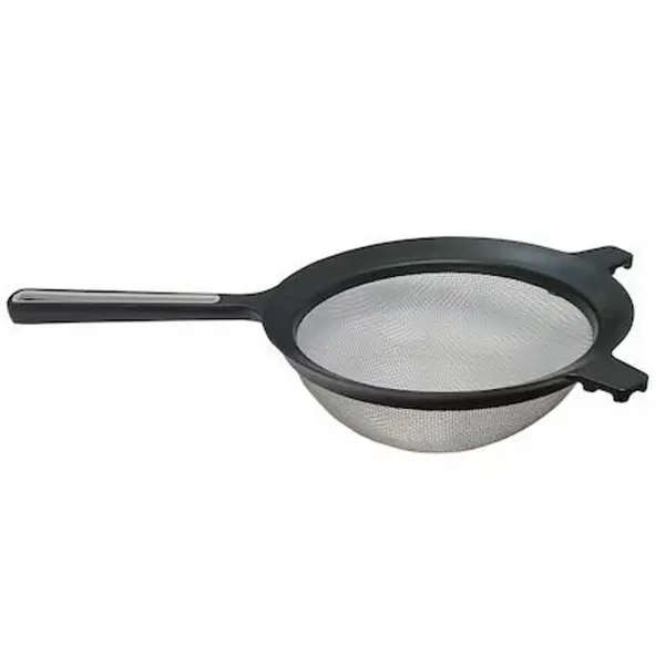Strecurator Inox, Maner din Plastic, Diametru 17 cm, Perfect Home