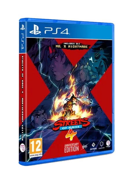 Streets Of Rage 4 Anniversary Edition PS4