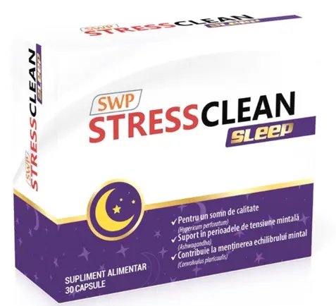 StressClean Sleep, 30 capsule, Sun Wave Pharma