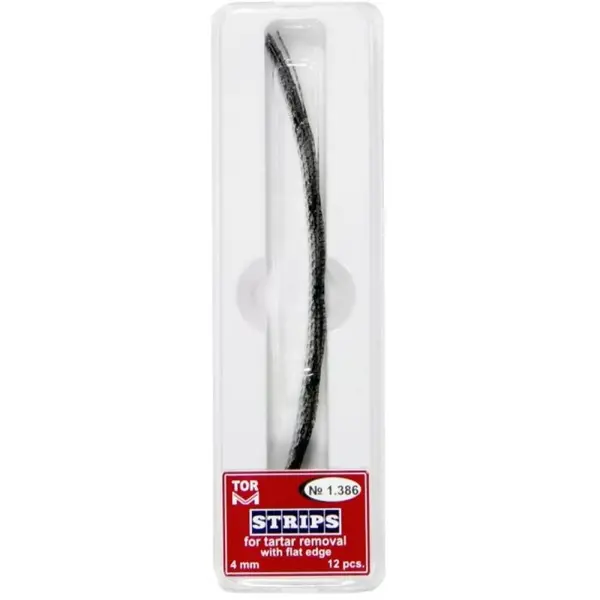 Stripuri Metalice pentru Indepartare Tartru, 4 x 100 mm, 12 Bucati