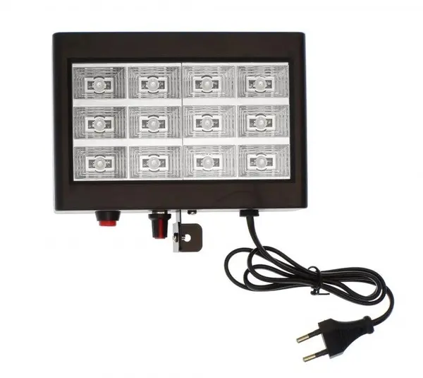 Stroboscop disco cu jocuri de lumini Strobe 12 LED