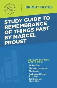 Study Guide to Remembrance of Things Past by Marcel Proust, Paperback/***