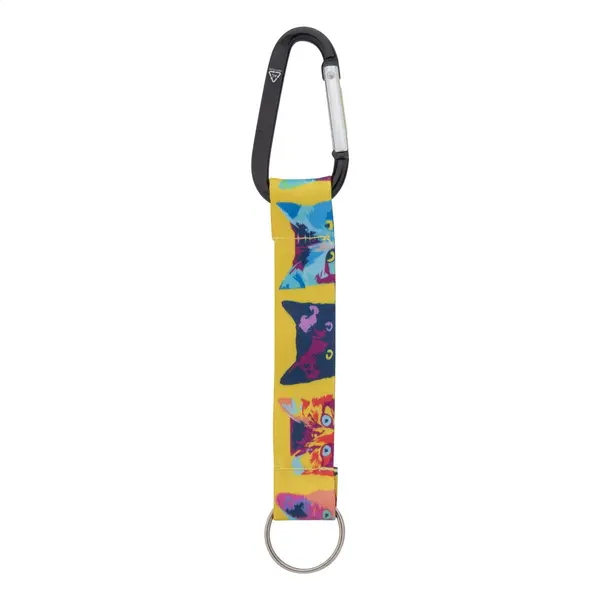Subiner RPET breloc personalizat - negru