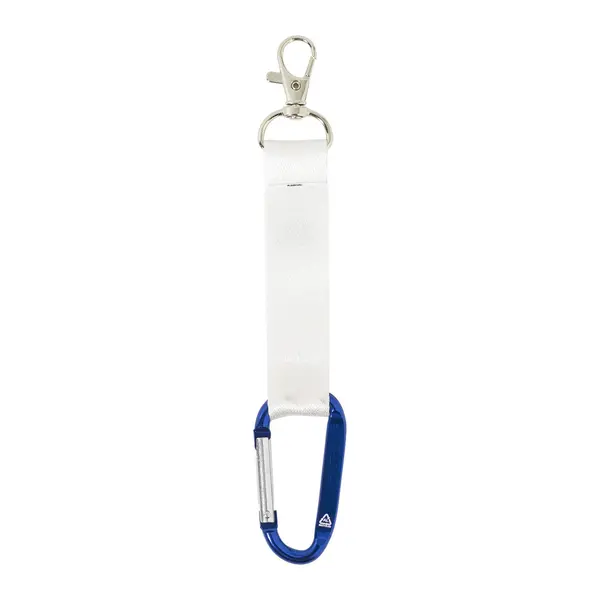 SuboRing Double breloc personalizat, RPET - albastru