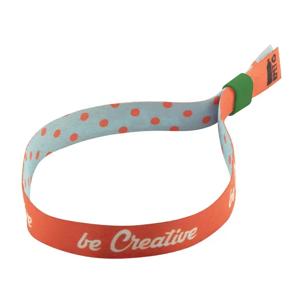 SuboWrist RPET brățară festival personalizată - verde