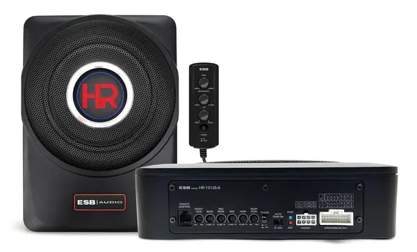 Subwoofer auto activ ESB HR 10 US-A, 340W RMS