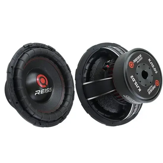 Subwoofer auto Reiss RS-KJ15 D2 38cm 2000W RMS