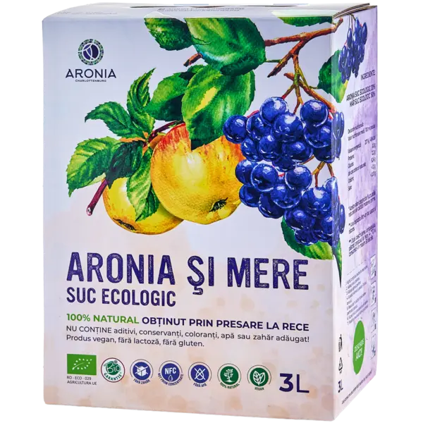 Suc Aronia si Mar 3L ECO (RO-ECO-029)