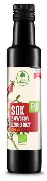 Suc bio de măceșe, 250 ml, Dary Natury