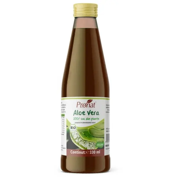 Suc de Aloe Vera 100%, BIO, 330 ml, Medicura