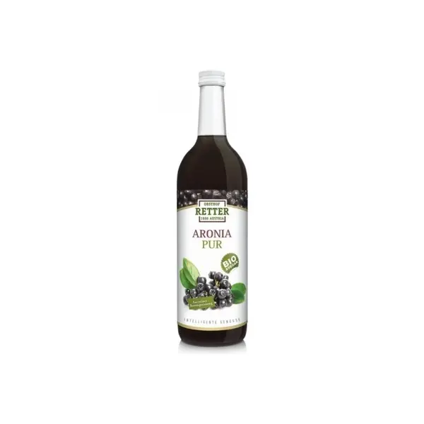 Suc de aronia pur bio, 750ml, Retter