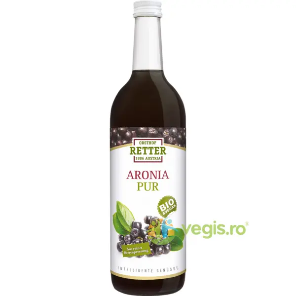 Suc de Aronia Pur Ecologic/Bio 750ml