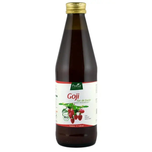 Suc de Goji 100%, Bio, 330 ml Medicura